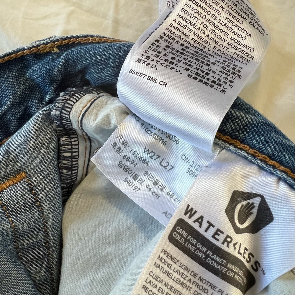 Levi's Ribcage Straight Ankle Women’s Jeans 27 x 27 - Picture 9 of 14